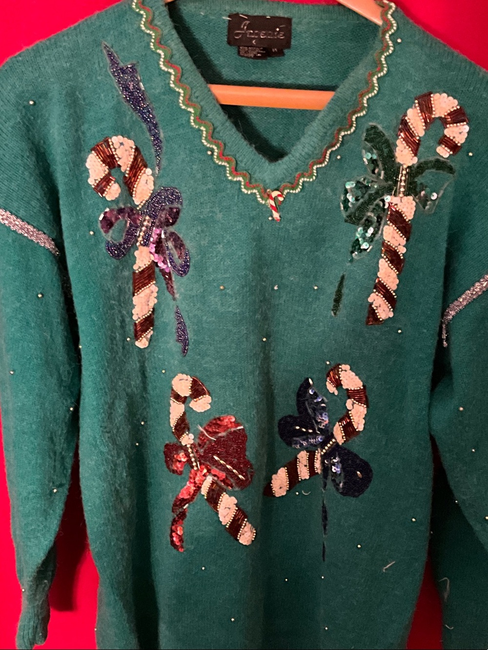 Christmas decorated sweater